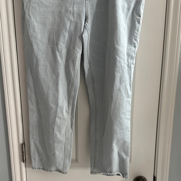 Abercrombie & Fitch Ankle Straight Ultra High Rise Curve Love Women’s 33/16 - Picture 3 of 11